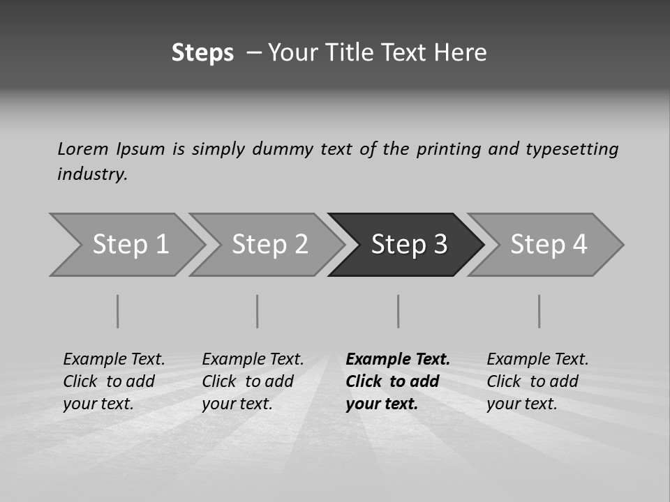 Indoor Building Concept PowerPoint Template