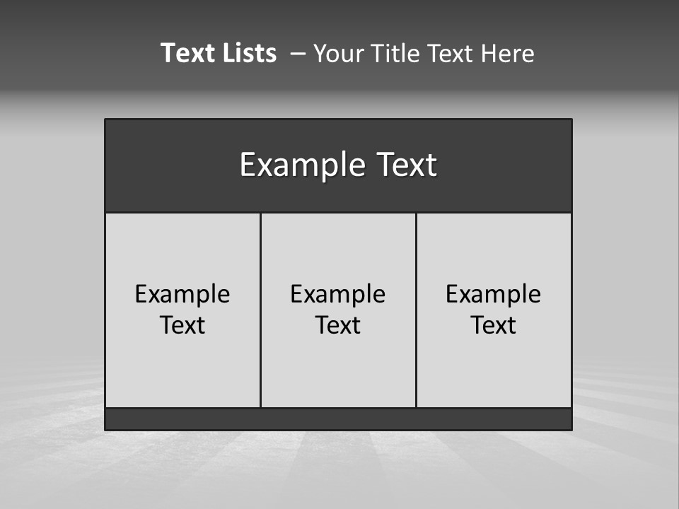 Indoor Building Concept PowerPoint Template