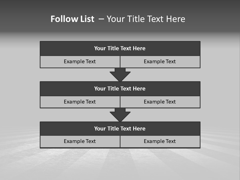 Indoor Building Concept PowerPoint Template