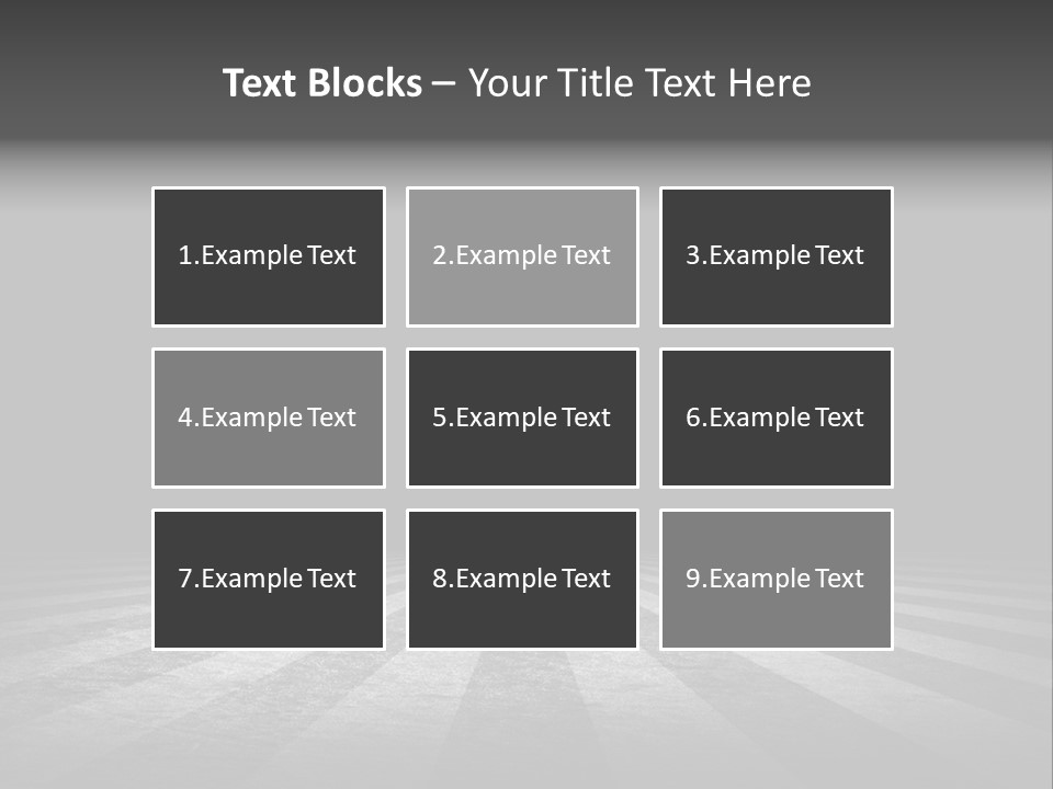 Indoor Building Concept PowerPoint Template