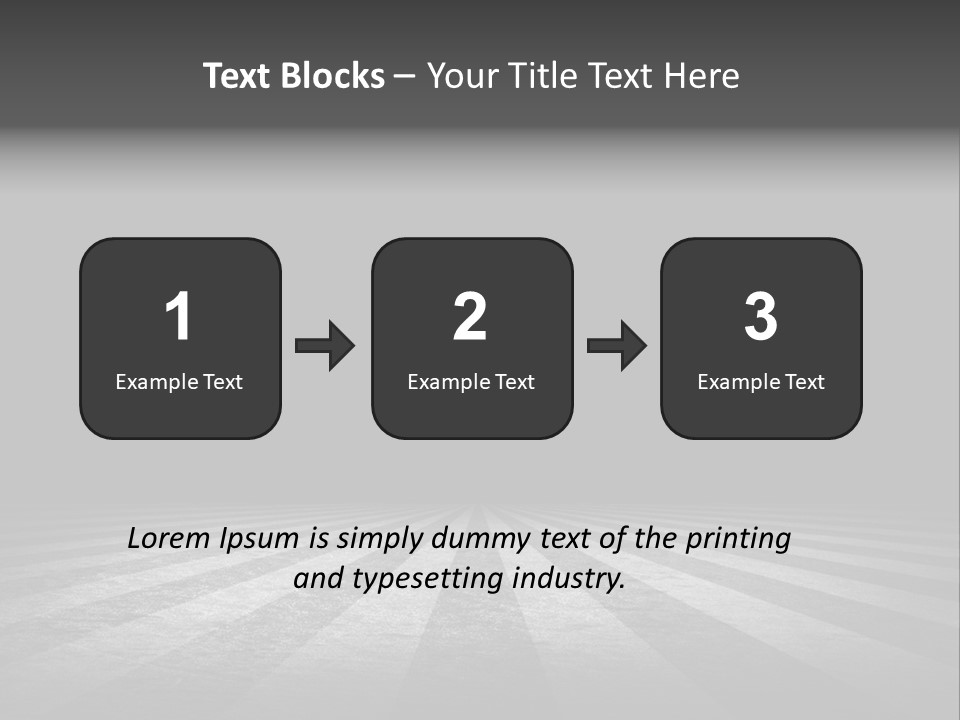 Indoor Building Concept PowerPoint Template
