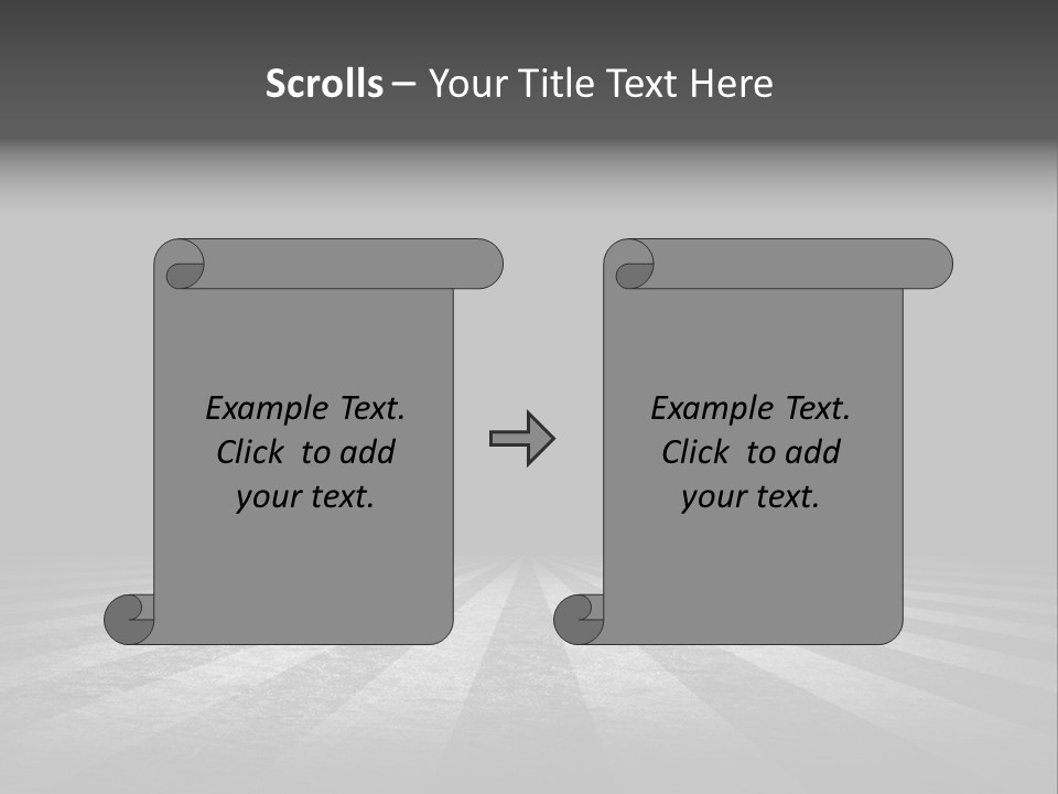 Indoor Building Concept PowerPoint Template