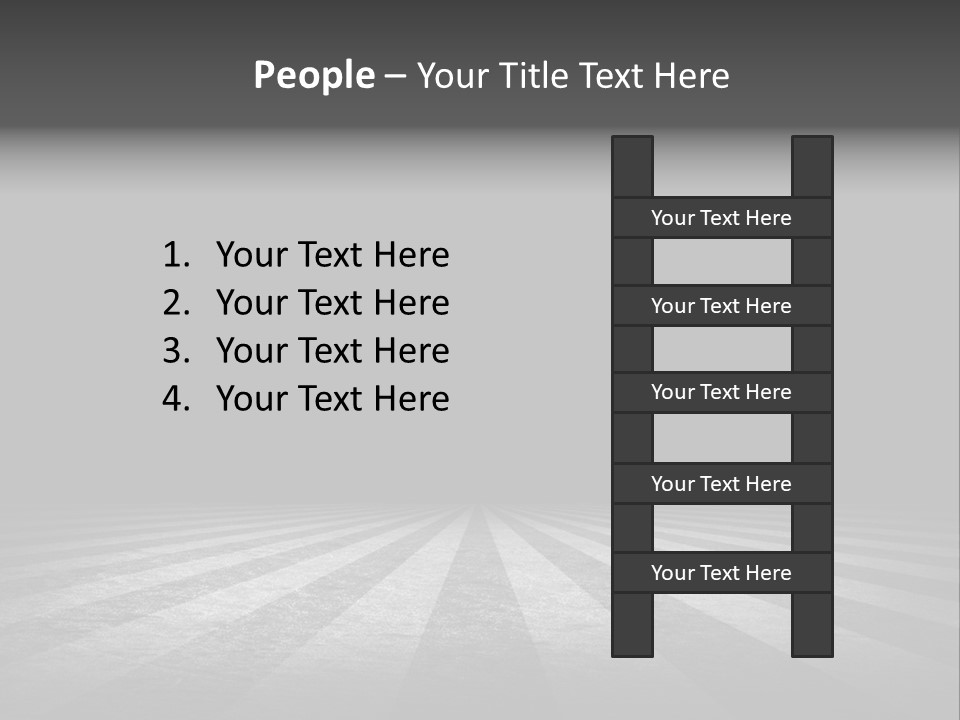 Indoor Building Concept PowerPoint Template