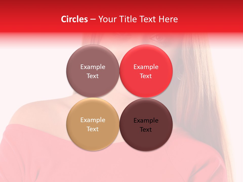 Pretty White Background Cheerful PowerPoint Template