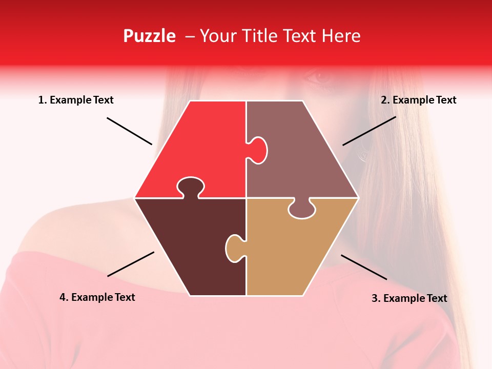 Pretty White Background Cheerful PowerPoint Template