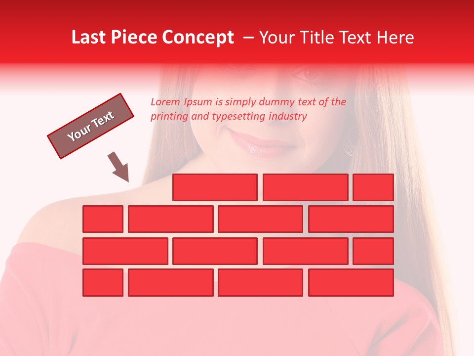 Pretty White Background Cheerful PowerPoint Template