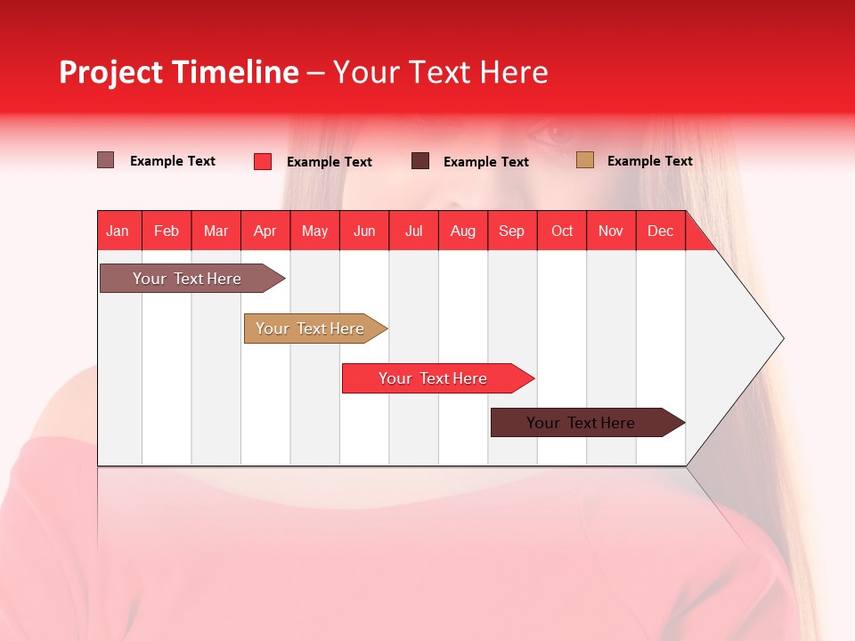 Pretty White Background Cheerful PowerPoint Template