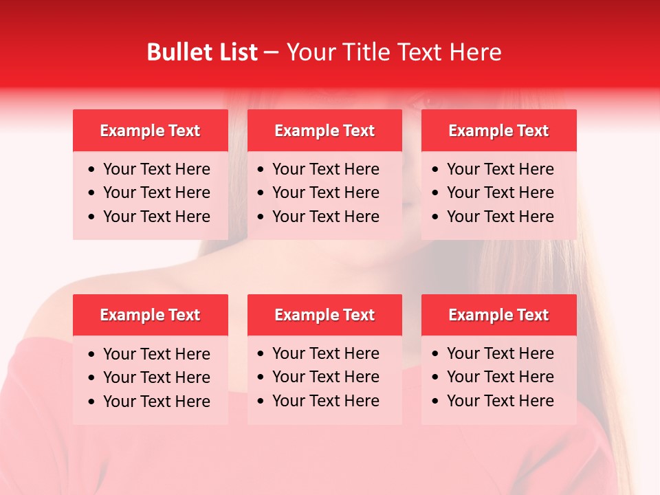 Pretty White Background Cheerful PowerPoint Template