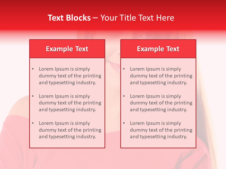 Pretty White Background Cheerful PowerPoint Template