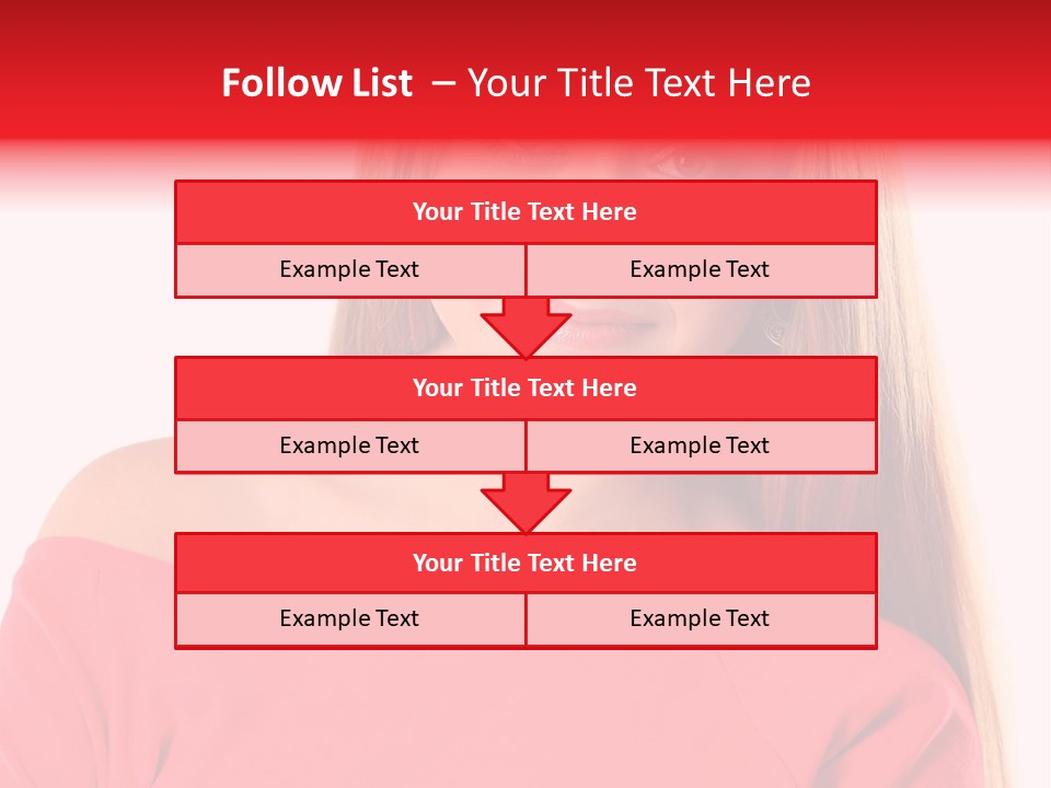 Pretty White Background Cheerful PowerPoint Template