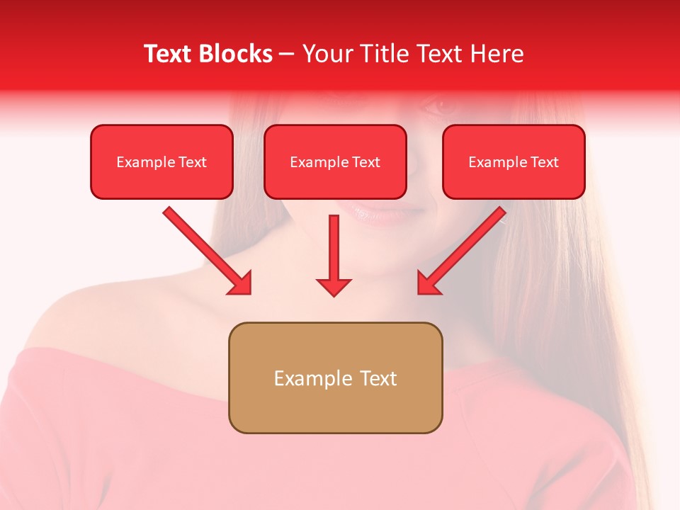 Pretty White Background Cheerful PowerPoint Template