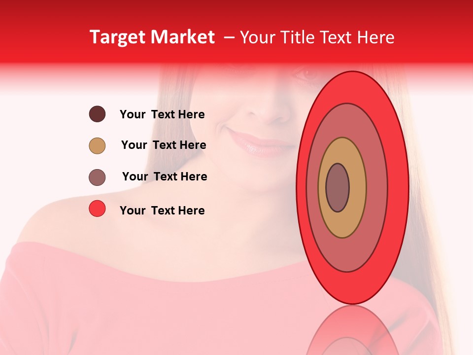 Pretty White Background Cheerful PowerPoint Template