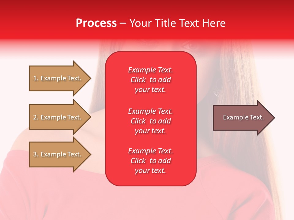 Pretty White Background Cheerful PowerPoint Template