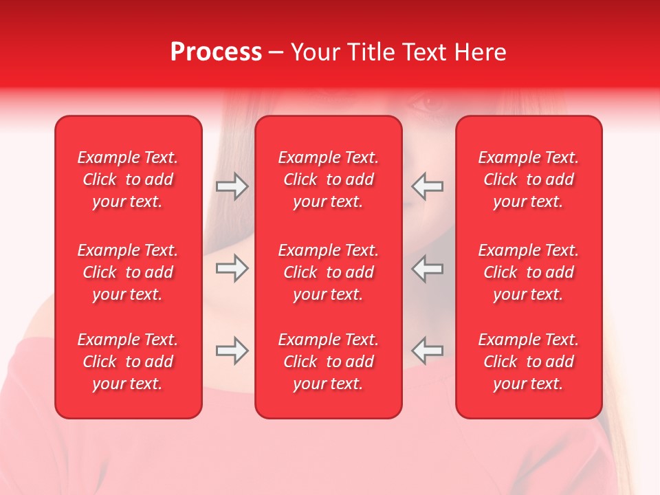 Pretty White Background Cheerful PowerPoint Template