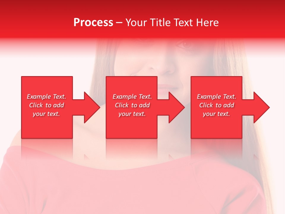 Pretty White Background Cheerful PowerPoint Template