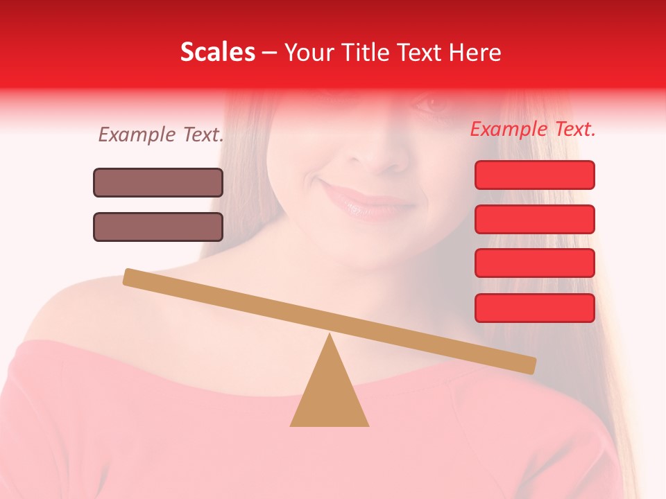 Pretty White Background Cheerful PowerPoint Template