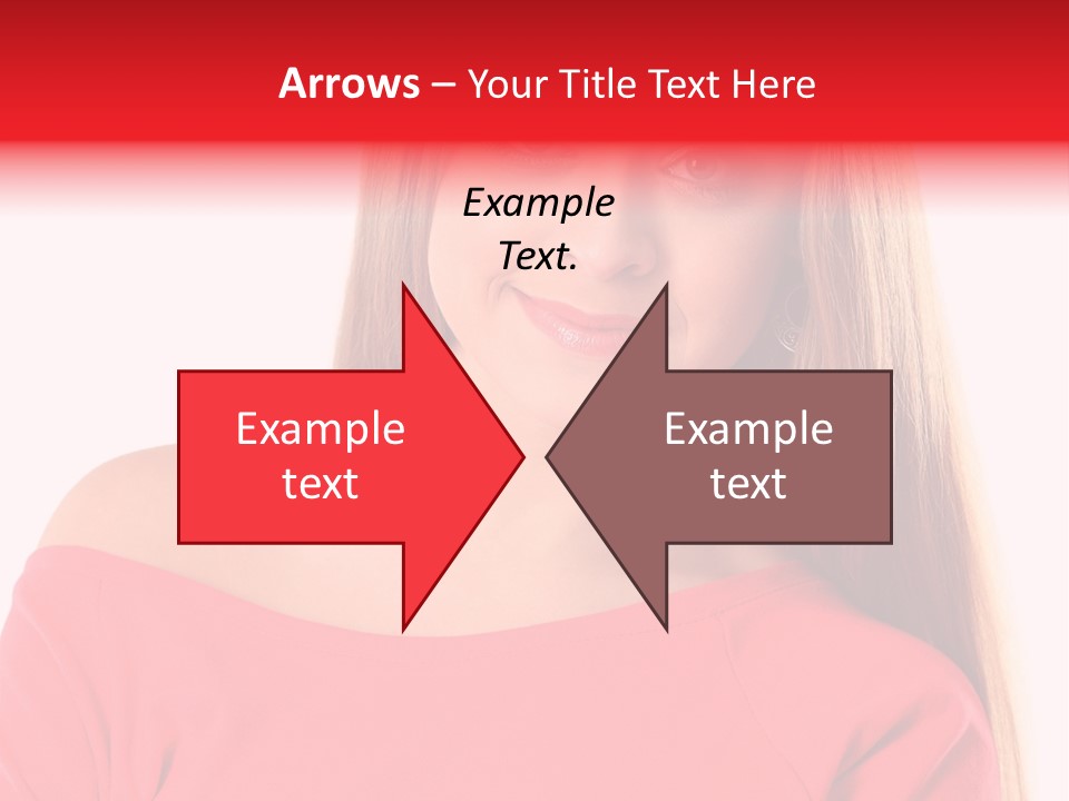 Pretty White Background Cheerful PowerPoint Template