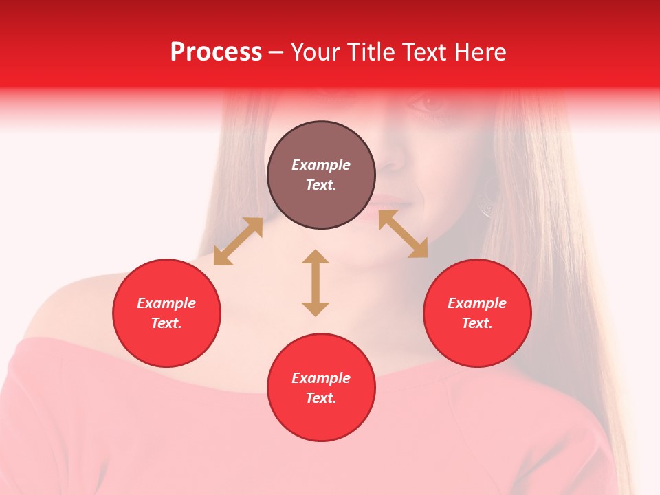 Pretty White Background Cheerful PowerPoint Template