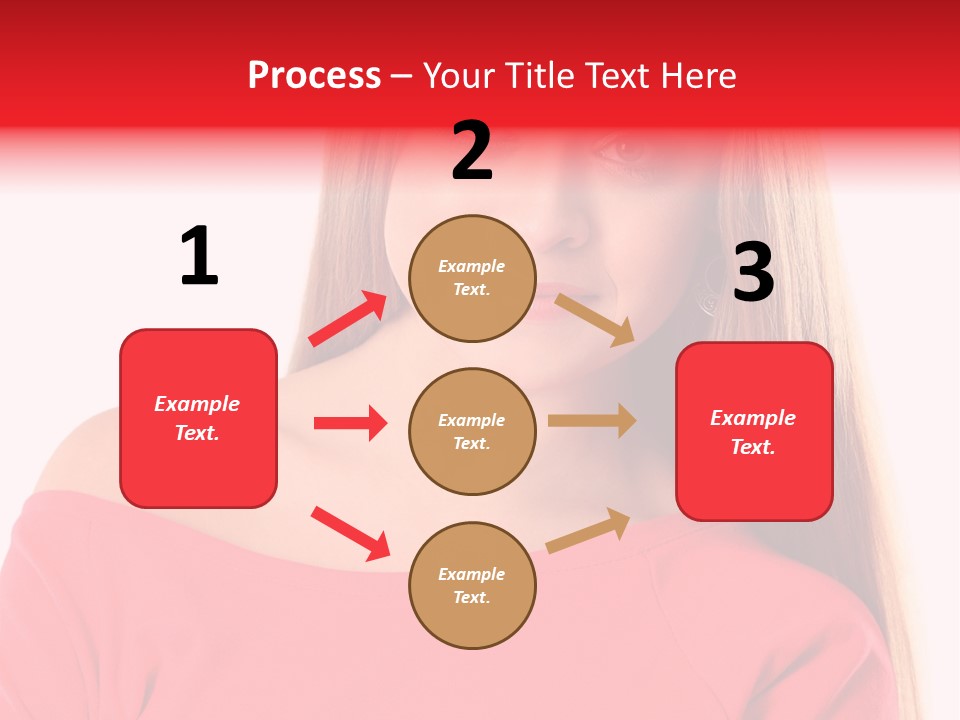 Pretty White Background Cheerful PowerPoint Template