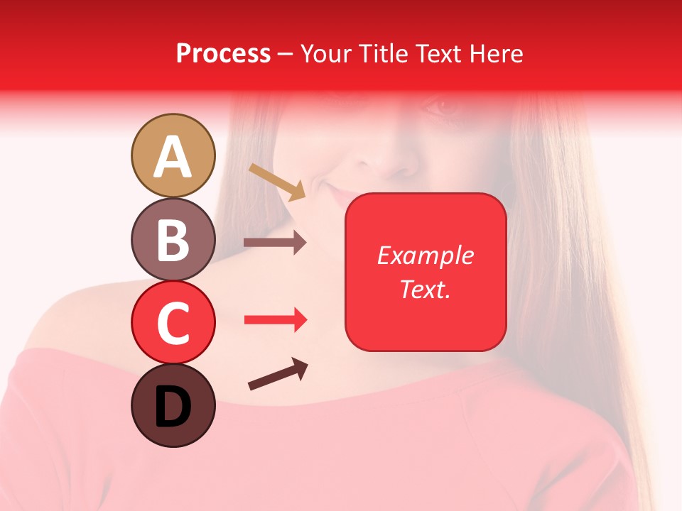 Pretty White Background Cheerful PowerPoint Template