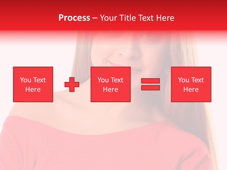 Pretty White Background Cheerful PowerPoint Template