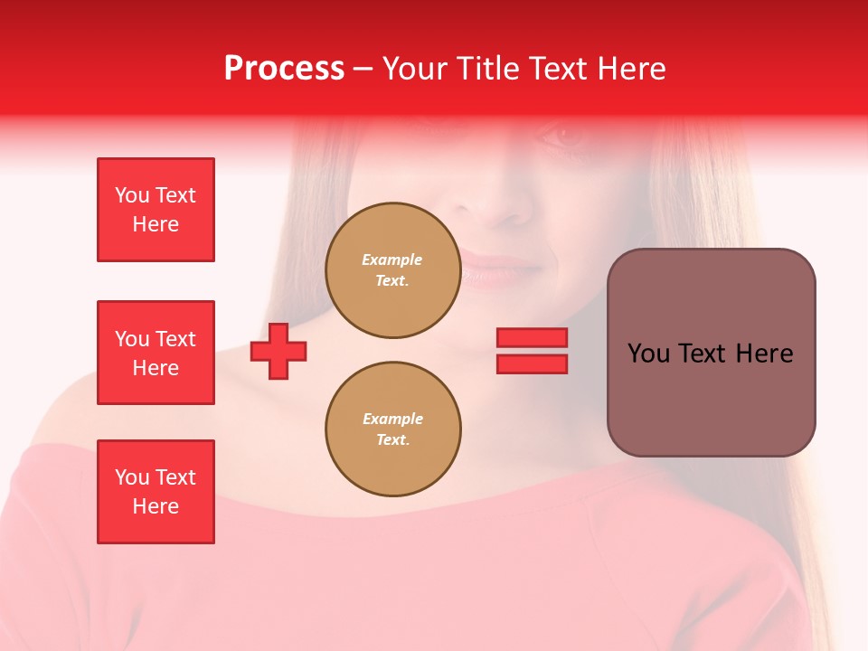 Pretty White Background Cheerful PowerPoint Template