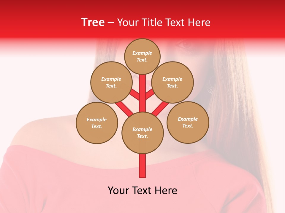 Pretty White Background Cheerful PowerPoint Template