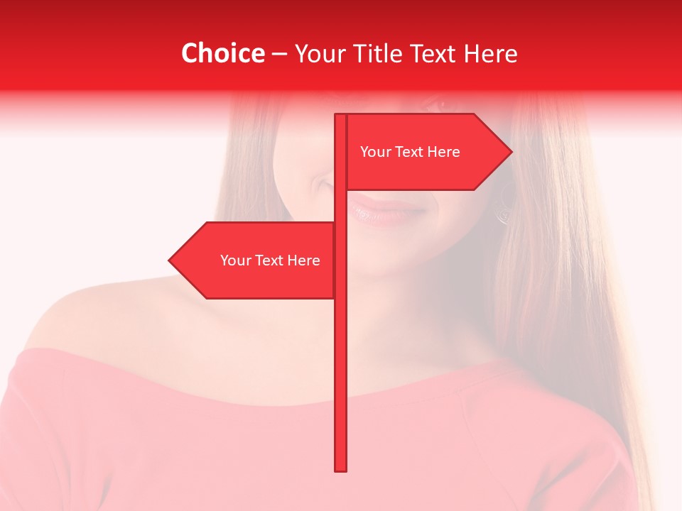 Pretty White Background Cheerful PowerPoint Template