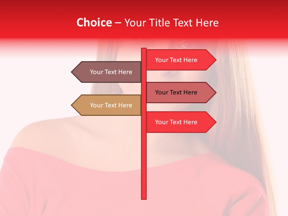 Pretty White Background Cheerful PowerPoint Template