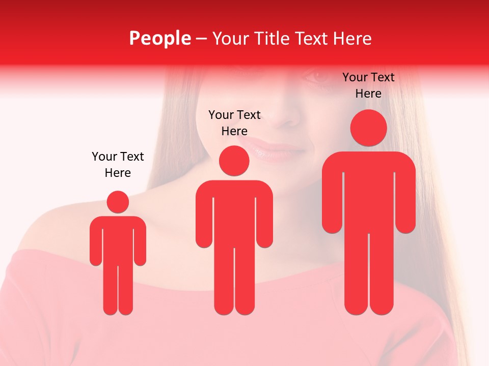 Pretty White Background Cheerful PowerPoint Template