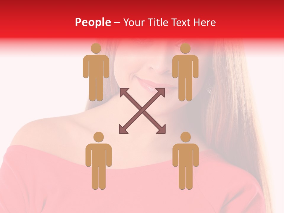 Pretty White Background Cheerful PowerPoint Template