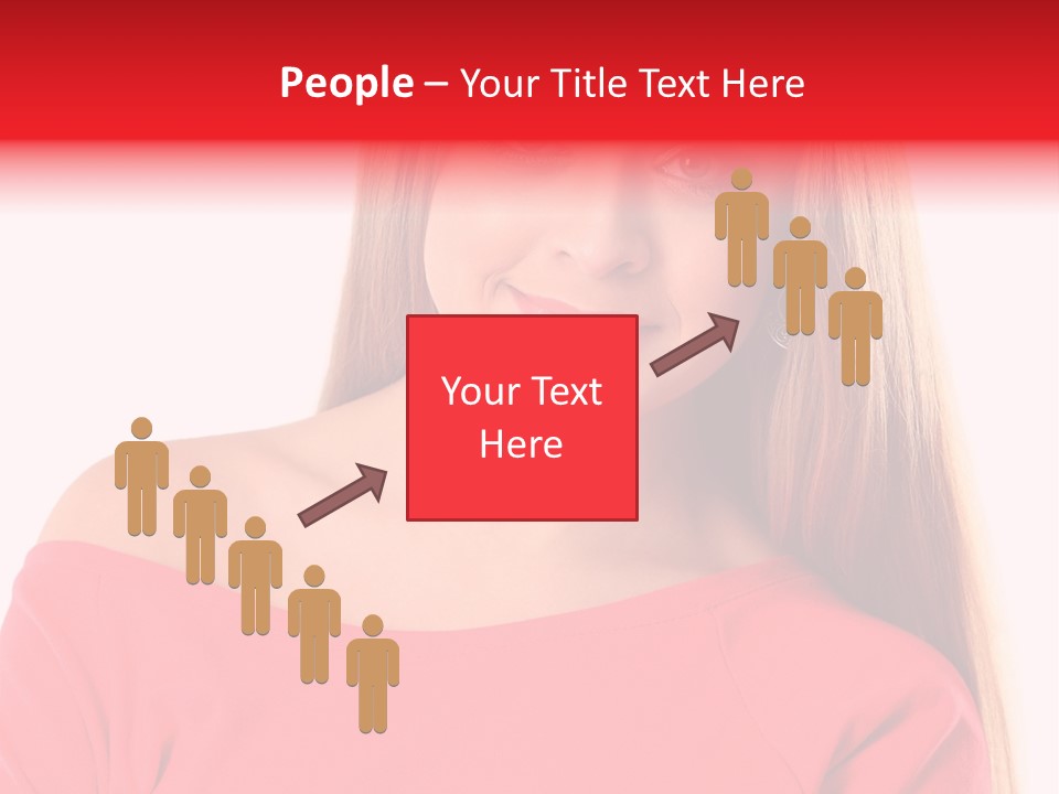 Pretty White Background Cheerful PowerPoint Template