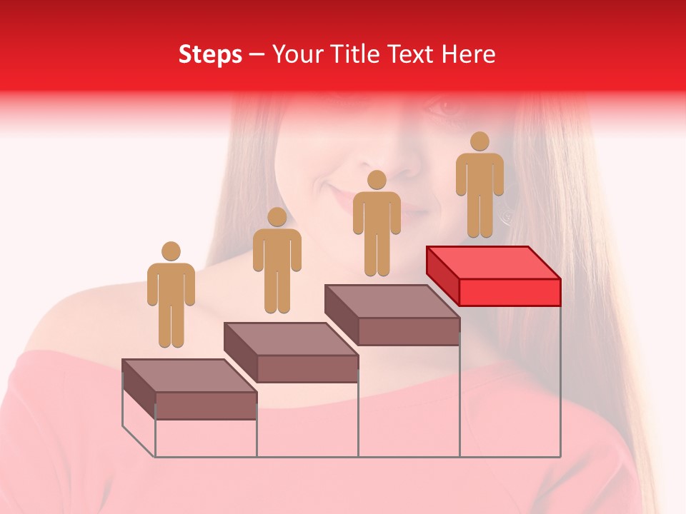 Pretty White Background Cheerful PowerPoint Template