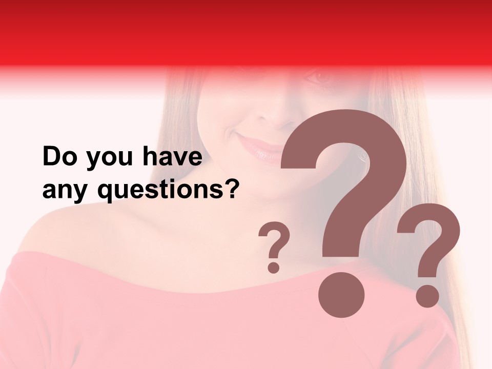 Pretty White Background Cheerful PowerPoint Template