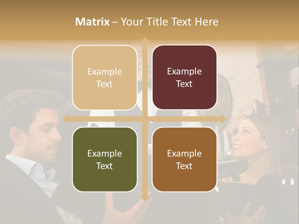 Food Menu Luxury PowerPoint Template