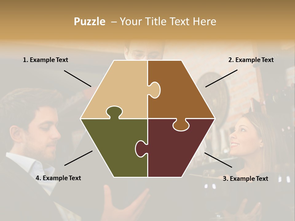 Food Menu Luxury PowerPoint Template