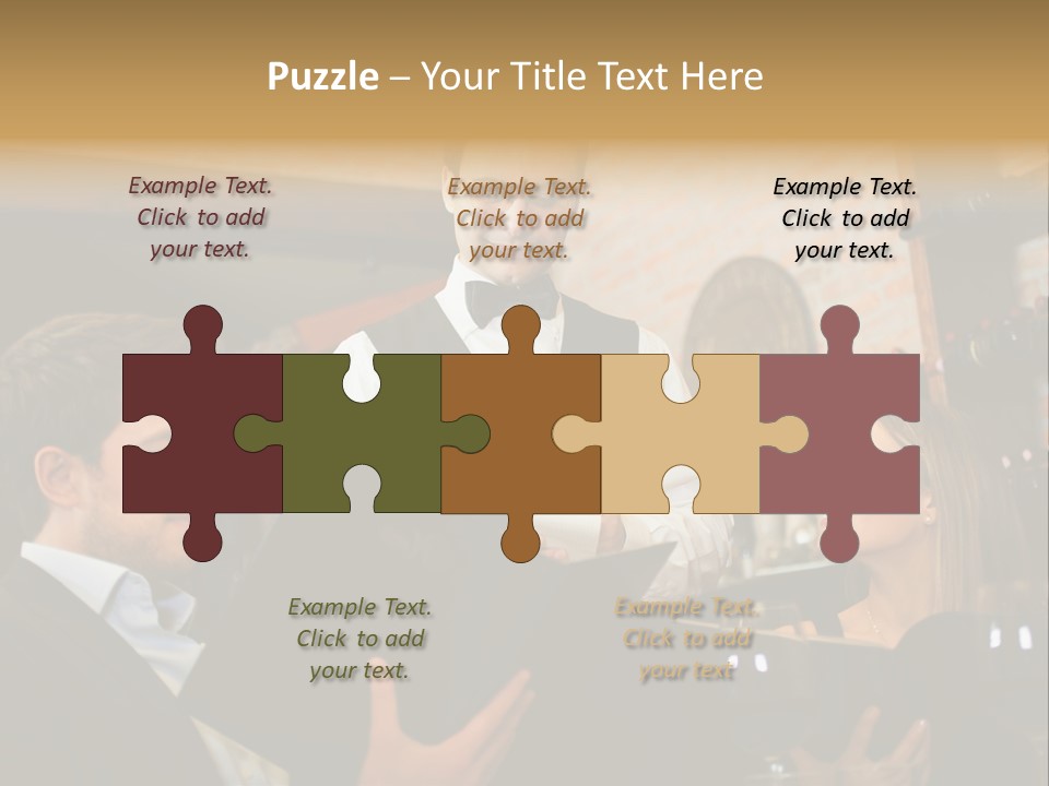 Food Menu Luxury PowerPoint Template