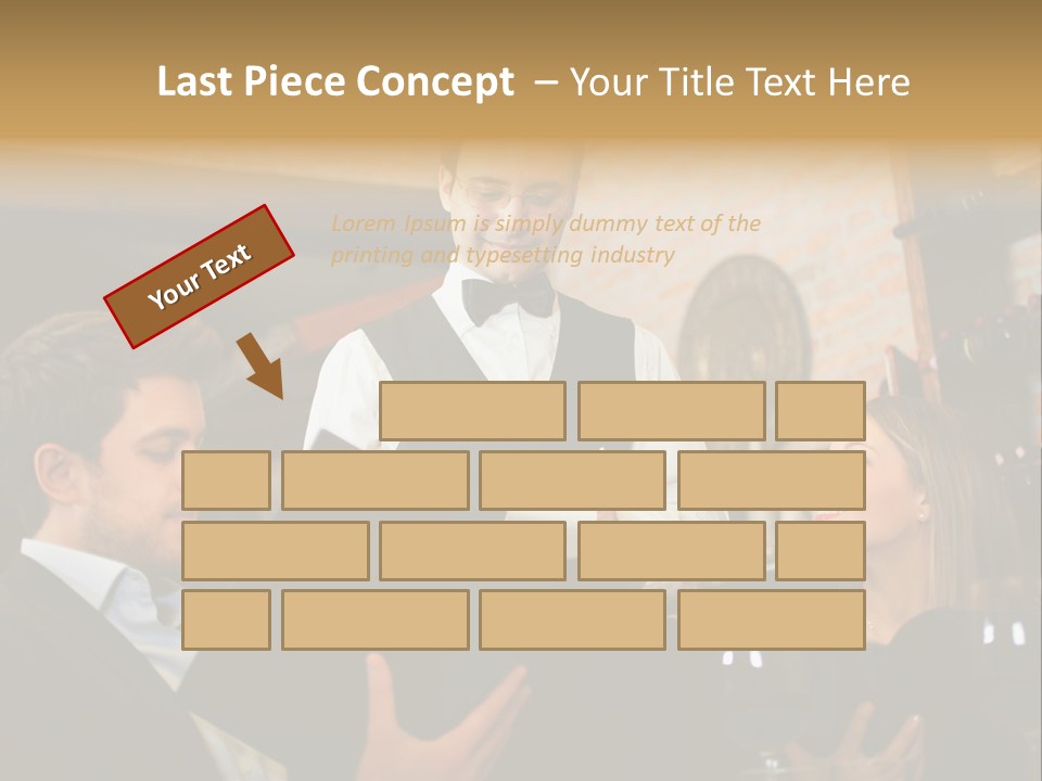 Food Menu Luxury PowerPoint Template
