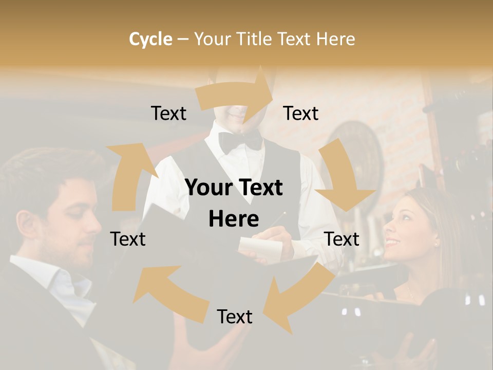 Food Menu Luxury PowerPoint Template