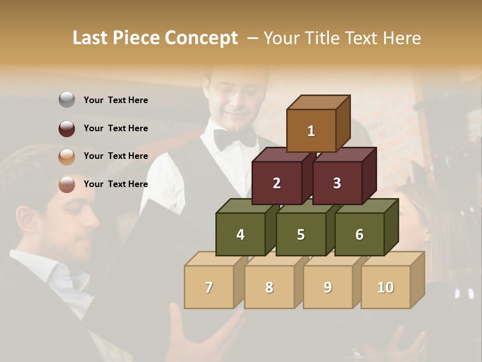 Food Menu Luxury PowerPoint Template