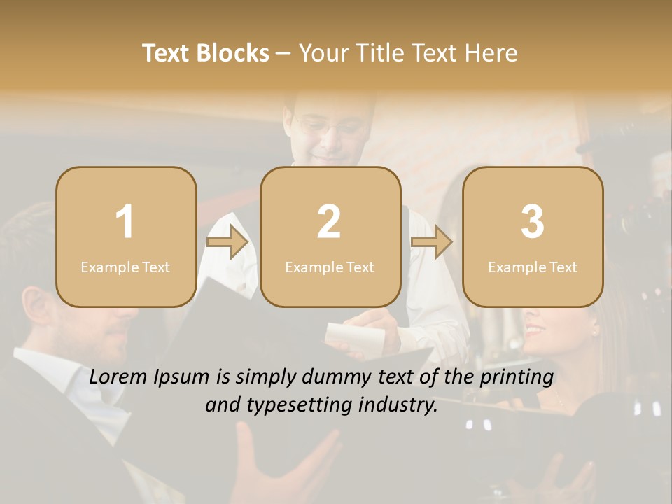Food Menu Luxury PowerPoint Template