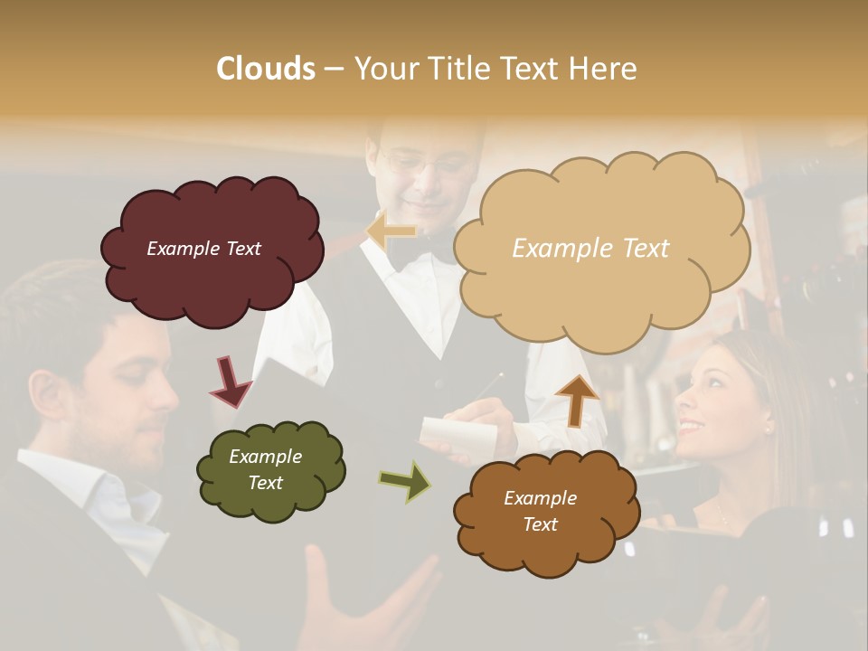 Food Menu Luxury PowerPoint Template