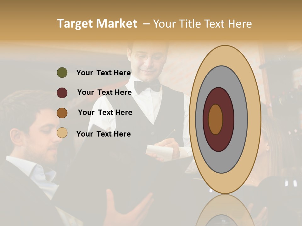 Food Menu Luxury PowerPoint Template