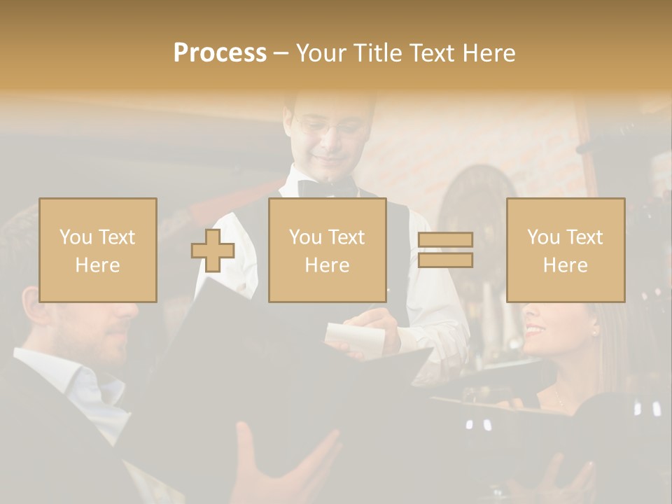 Food Menu Luxury PowerPoint Template