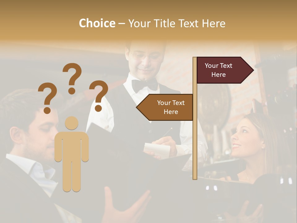 Food Menu Luxury PowerPoint Template