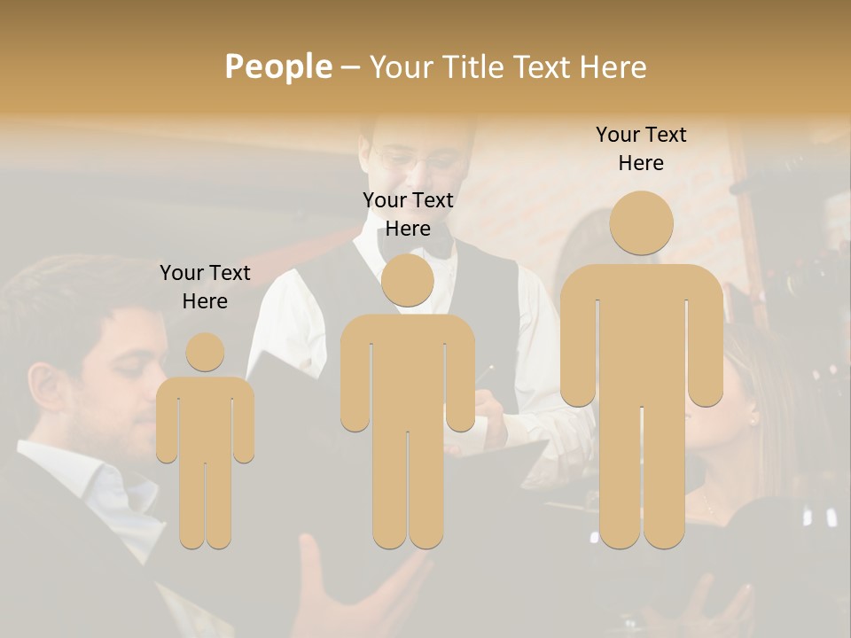 Food Menu Luxury PowerPoint Template