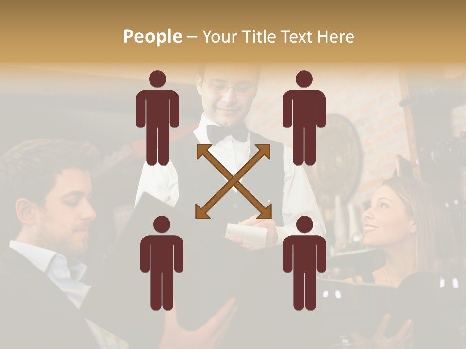 Food Menu Luxury PowerPoint Template