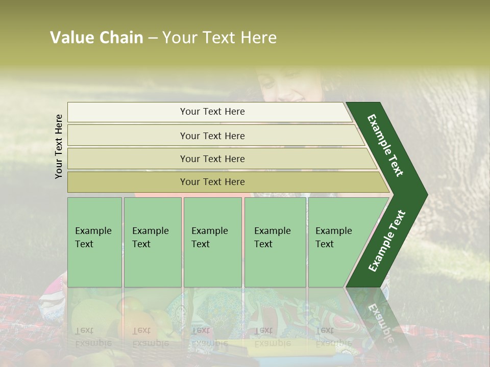 Summer Young Caucasian PowerPoint Template