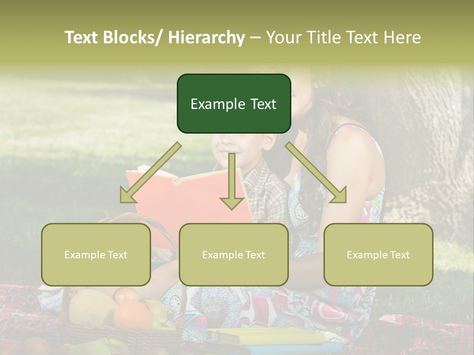 Summer Young Caucasian PowerPoint Template