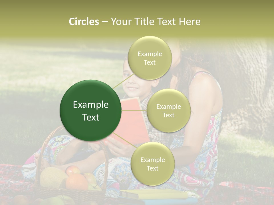 Summer Young Caucasian PowerPoint Template